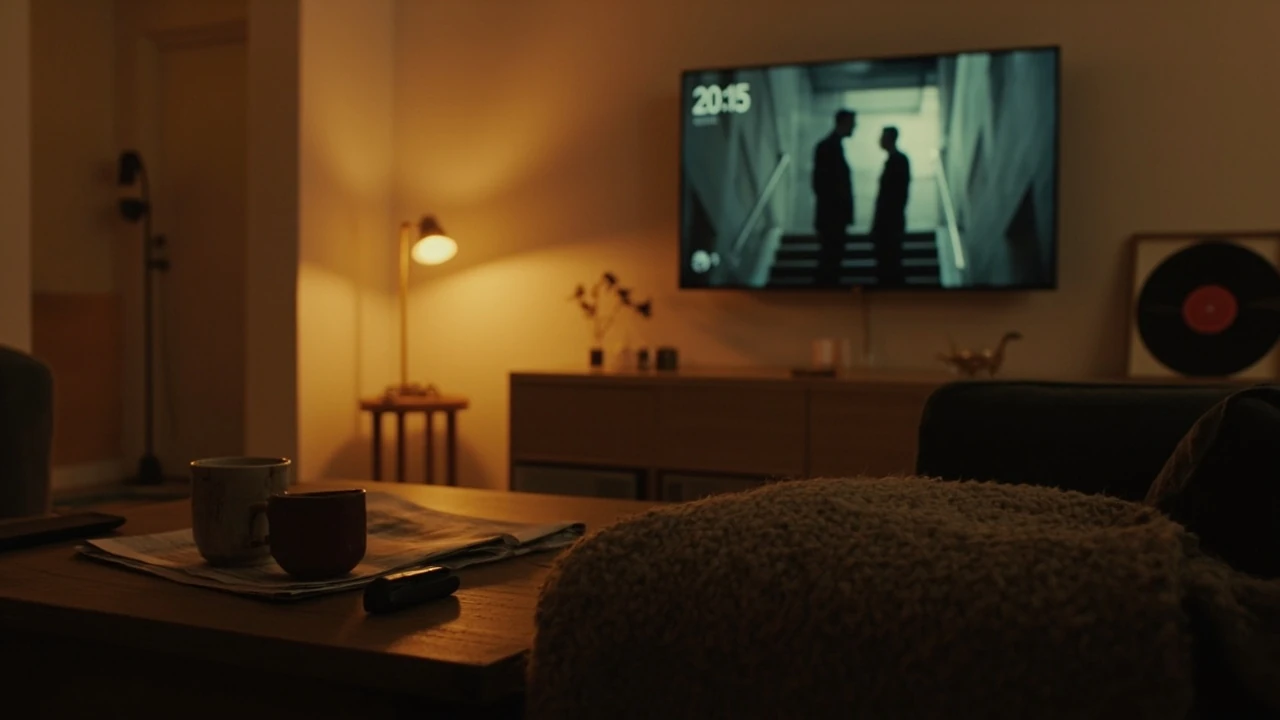 Tatort heute Kritik auf dem Bildschirm im Wohnzimmer